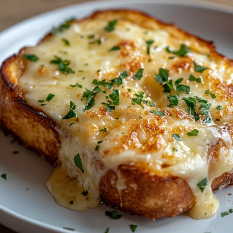 The allure of French toast typically brings to mind thoughts of sweet, syrup-soaked mornings. However, this Ultimate Savory French Toast Delight offers a delicious twist to the classic breakfast staple. Enriched with wholesome eggs, savory herbs, and melted cheese, this dish strikes the ideal balance between comforting and flavorful. By incorporating ingredients like garlic, onion, and thyme, this savory rendition transforms French toast into an extraordinary meal that excites the palate, making it perfect for indulgent weekend breakfasts or a quick tasty option any time of day.