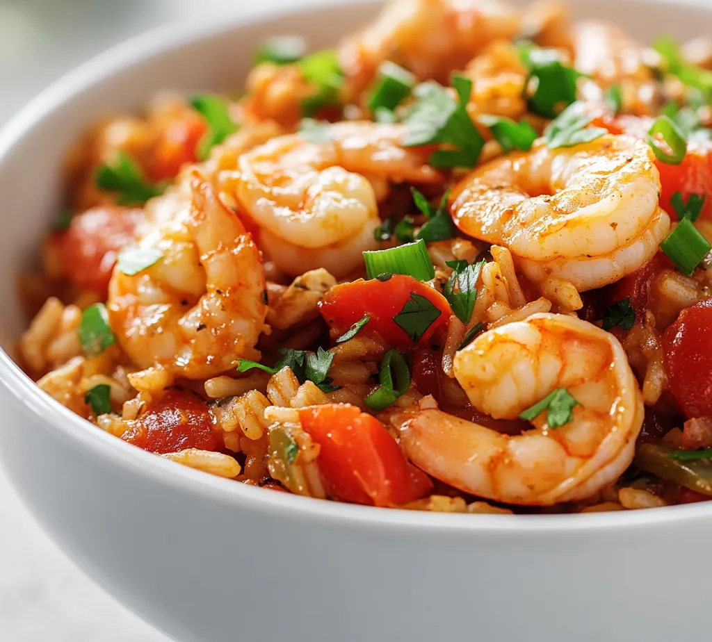 Jambalaya is a classic dish that brings a taste of Louisiana to your table. This one-pot meal is celebrated for its rich flavors and vibrant colors, combining ingredients like succulent shrimp, tender chicken, and aromatic spices. A perfect dish for family dinners or gatherings, it offers a delightful balance of proteins, veggies, and hearty brown rice, making it a well-rounded and filling choice.