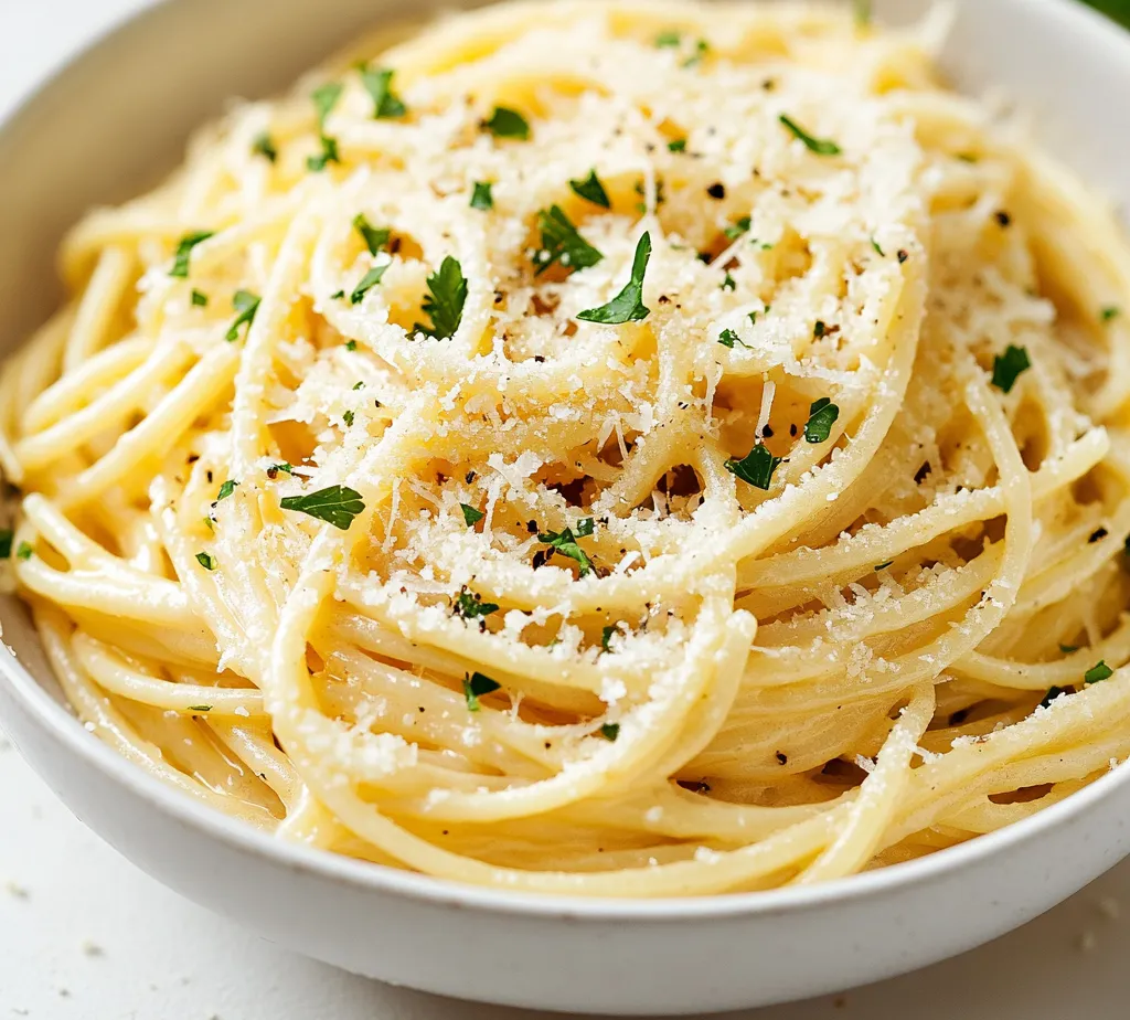 Garlic Parmesan Delight Pasta is a delightful dish that combines simple ingredients to create a rich and satisfying flavor profile. The buttery garlic sauce envelops each strand of pasta, with the freshly grated Parmesan cheese elevating it to heavenly heights. This dish not only appeals to the palate but is also a treat for the senses, as the intoxicating aroma of garlic wafts through the kitchen while it cooks.
