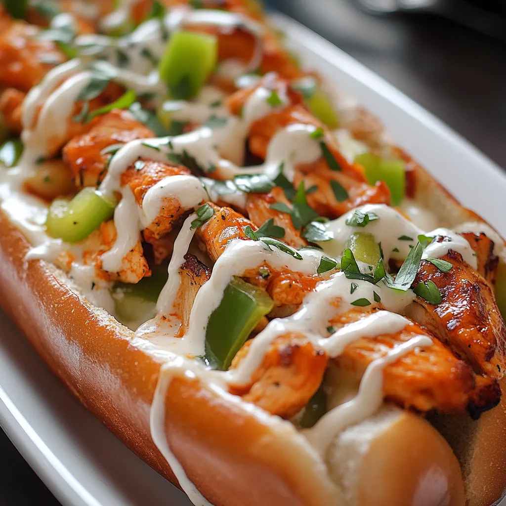 Exploring the delicious realm of fusion cuisine, Buffalo Chicken Cheesesteak Extravaganza combines the classic flavors of a cheesesteak with the bold, spicy notes of Buffalo chicken. This mouthwatering dish promises a perfect blend of heat and creaminess, making it an ideal meal for gatherings or a satisfying weeknight dinner. With the irresistible combination of tender chicken, sautéed veggies, and gooey cheese, every bite takes you on a flavor adventure that you won’t soon forget.