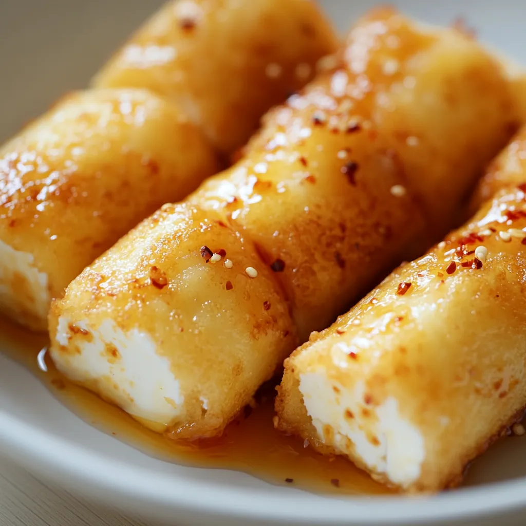 Crispy Oven-Baked Feta Rolls are a delightful dish that beautifully melds Mediterranean flavors with a touch of modern flair. Originating from the culinary traditions of Greece, feta cheese holds a special place in many recipes, celebrated for its distinctive tang and creamy texture. In this recipe, crumbled feta is elevated with a medley of fresh spinach, sun-dried tomatoes, and a blend of herbs, creating a filling that is as savory as it is satisfying. These rolls make for a delectable appetizer or a light snack, perfect for gatherings or simply sharing with loved ones at home.