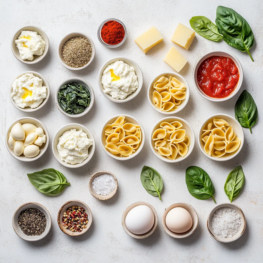 Welcome to the delightful world of Italian cuisine, where each dish tells a story of tradition, warmth, and comfort. One such dish that embodies these elements beautifully is Ricotta Stuffed Shells. This irresistible recipe combines creamy ricotta cheese, vibrant fresh spinach, and rich marinara sauce into a satisfying meal that is perfect for family gatherings or cozy weeknight dinners. The layers of flavors create a culinary experience that warms the heart and satisfies the palate, making each bite a taste of home.