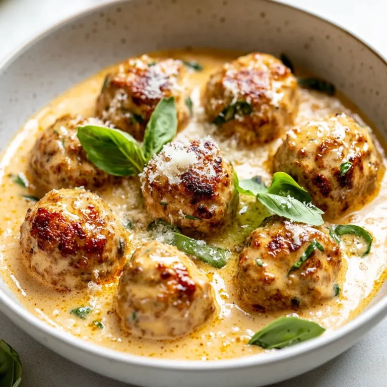 Marry Me Chicken Meatballs are a delightful dish that convey romance and warmth with every bite. This recipe combines tender ground chicken meatballs with a rich, creamy sauce that’s sure to impress on date nights or any dinner gathering. The marriage of flavors in these meatballs makes them an unforgettable experience that can elicit feelings of love at first taste.