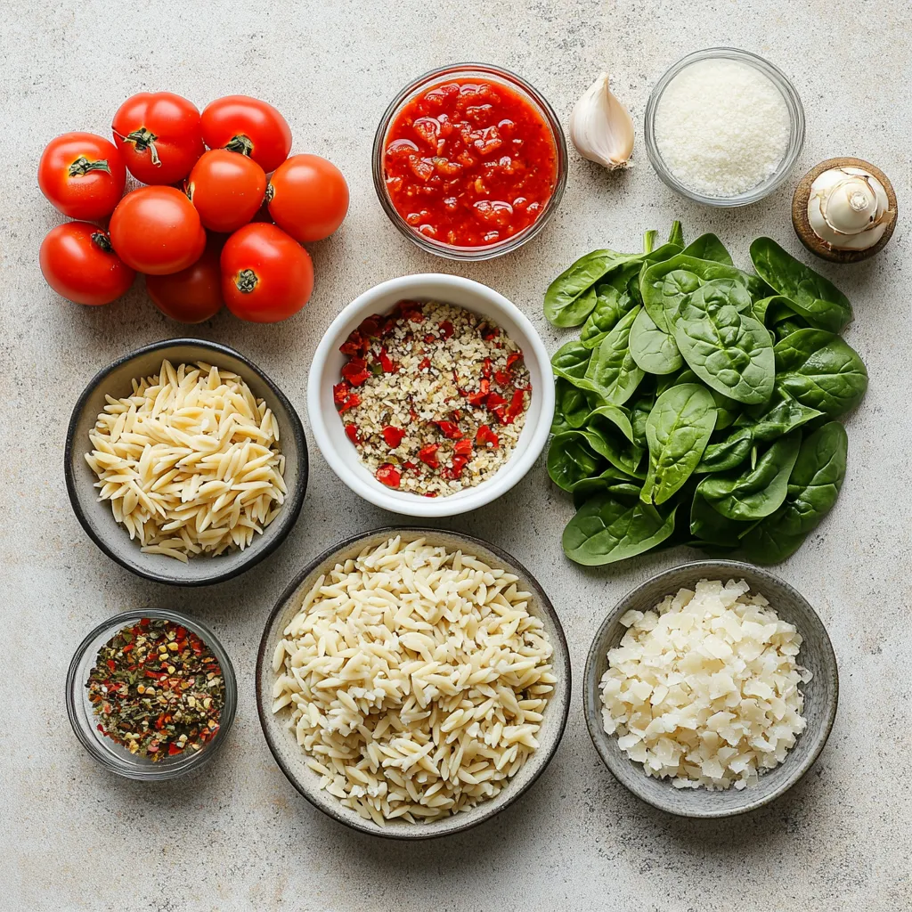 Savory Ground Turkey Spinach Orzo Delight is a heartwarming dish that beautifully combines the flavors of ground turkey, vibrant spinach, and tender orzo pasta. This one-skillet meal not only offers a burst of flavor in every bite but also provides a nutritious option for families looking to enjoy a wholesome dinner. The combination of lean protein from the turkey and the vitamins from the spinach makes this dish a well-rounded choice that satisfies both the palate and nutritional needs.