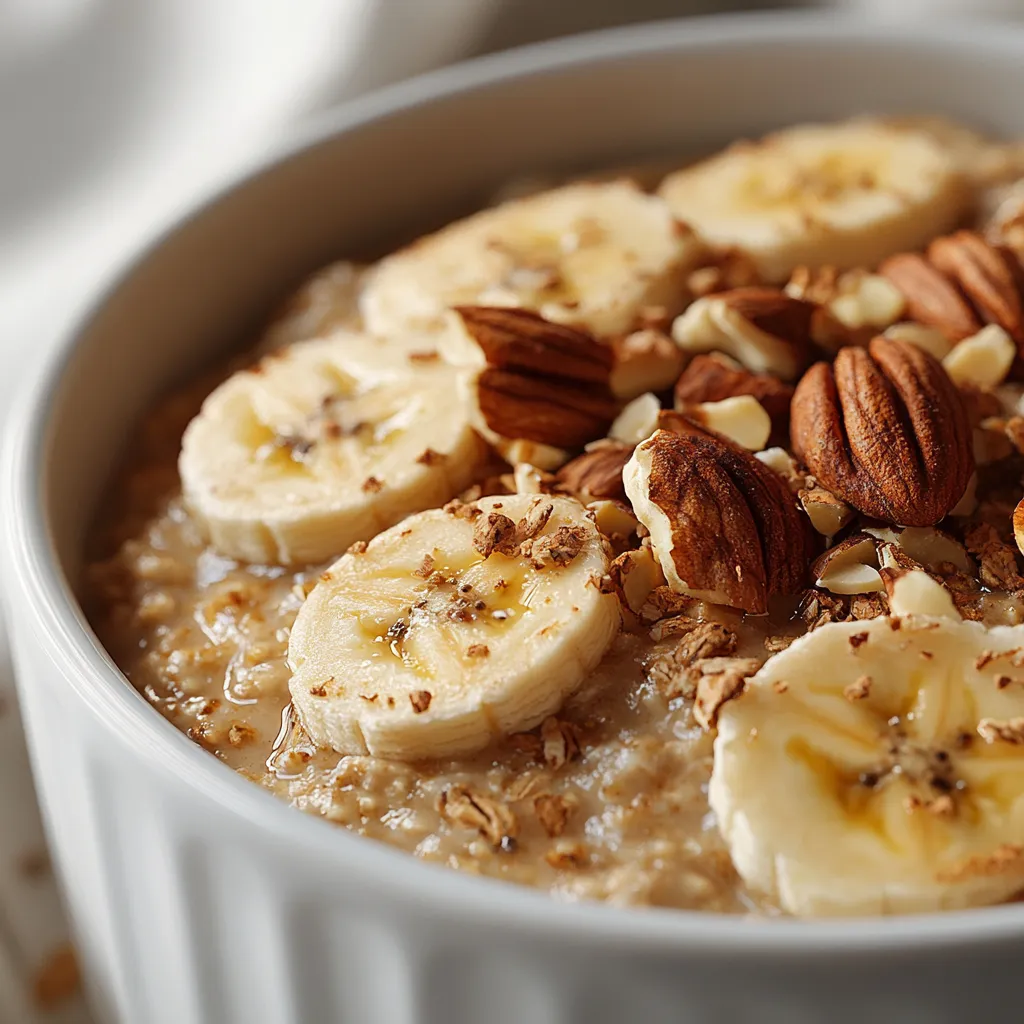 Pumpkin Spice Baked Oats Delight is the perfect cozy dish to enjoy during the chilly months of fall, but it can be savored any time you crave a warm and comforting meal. The combination of rolled oats and pumpkin puree creates a delightful blend of textures and flavors, enhanced by the aromatic spices that are reminiscent of classic pumpkin pie. It’s not only delectable but also nutritionally rich, making it a satisfying breakfast, snack, or even dessert choice.