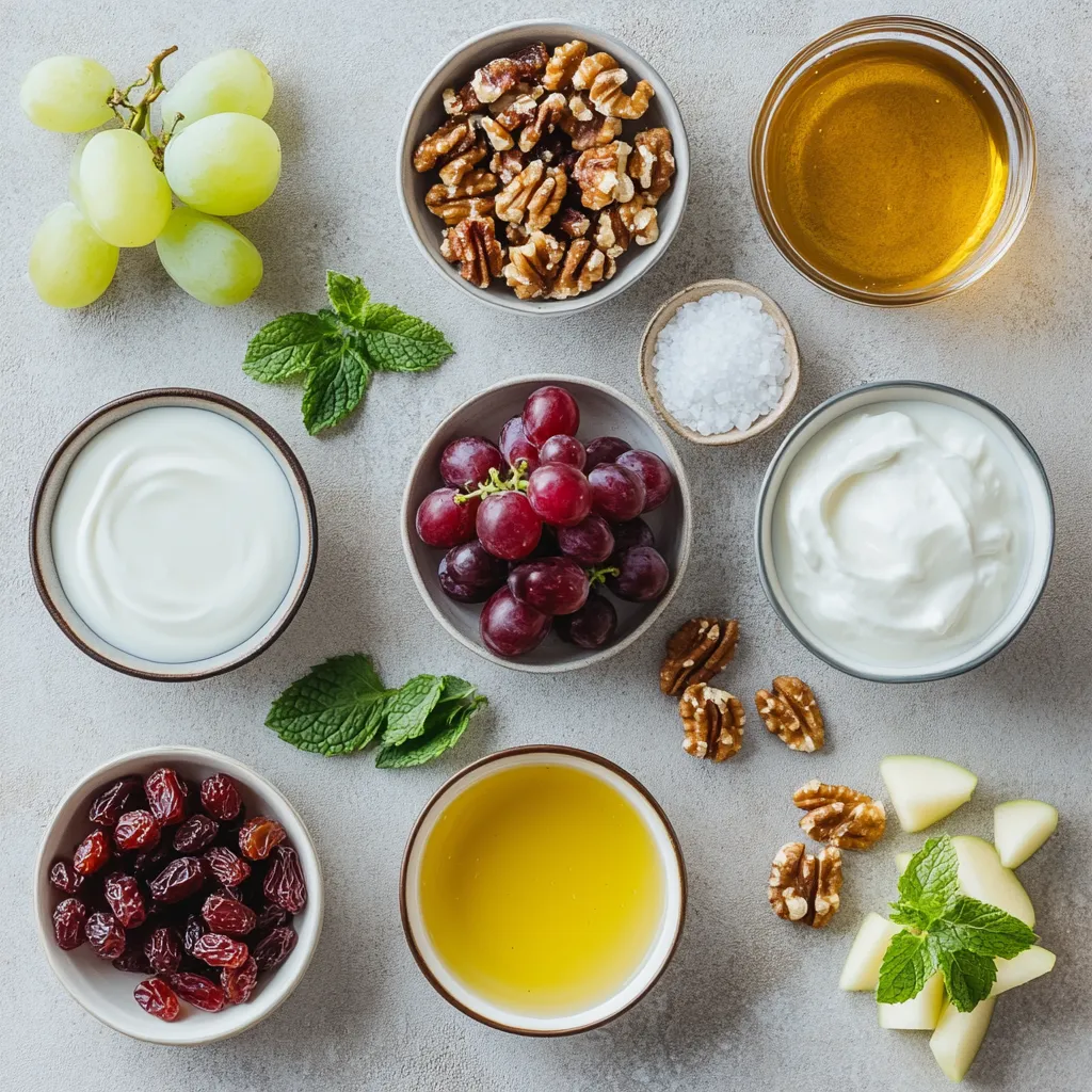 The Crisp Cinnamon Apple Grape Salad with a Flavorful Twist is a delightful and refreshing dish that combines the sweetness of apples and grapes with the crunch of walnuts and celery. This colorful salad is perfect for those looking for a light yet satisfying option, whether as a side dish for a family meal or a refreshing addition to a summer picnic. Each bite offers a medley of flavors and textures that are hard to resist, making it an ideal choice for any occasion.
