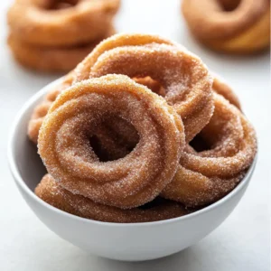 Delve into the delightful world of homemade pastries with these Cinnamon Sugar Twisted Donuts. Perfectly fluffy and beautifully twisted, these donuts are a breeze to make using refrigerated crescent roll dough. The combination of crunchy exteriors and soft, warm interiors makes them a delectable treat that can brighten any morning. Whether you’re indulging yourself, treating your family, or impressing guests, these donuts hit all the right notes. Ideal for breakfast or as a sweet snack, this recipe will not only satisfy your cravings but also showcase your baking skills with minimal effort.