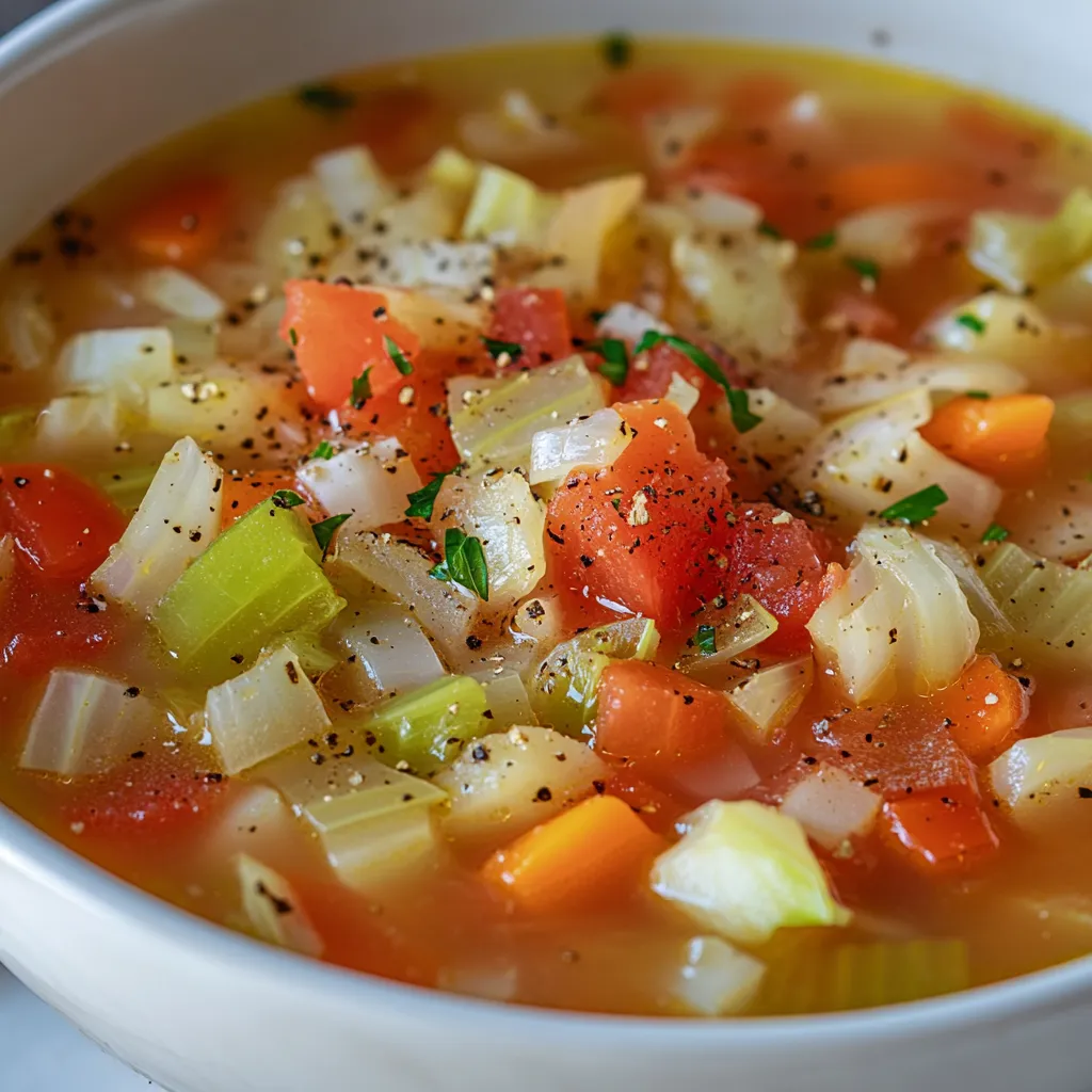 The benefits of incorporating healthy, low-calorie foods into our diets cannot be overstated. Among these, the revitalizing cabbage fat-burning soup stands out as a nourishing option that’s both delicious and slimming. This soup combines a variety of vegetables and spices to create a dish that not only satisfies your taste buds but also supports your wellness goals. Perfect for those looking to manage their weight or simply eat healthier, this soup delivers a delightful blend of flavors and nutrient-dense ingredients.