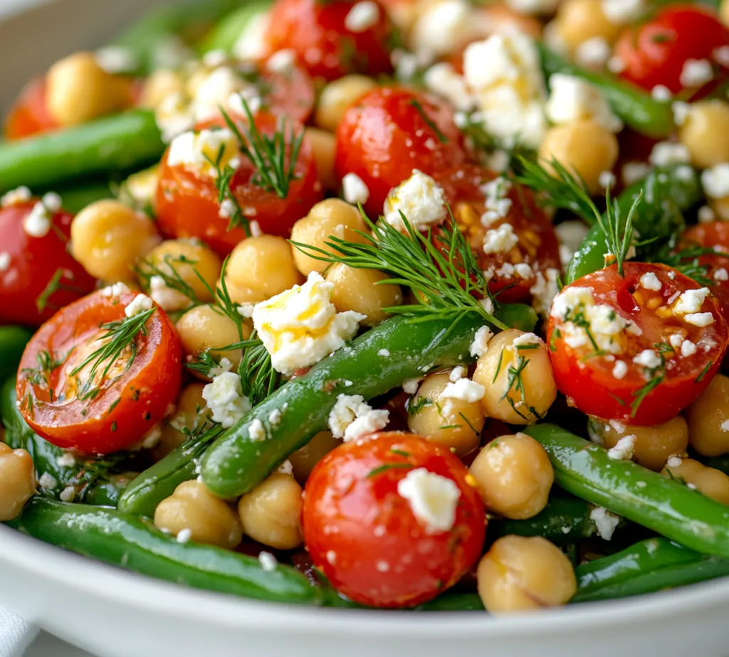Understanding the vibrant fusion of flavors in a Tomato and Green Bean Salad with Chickpeas, Feta, and Fresh Dill unveils an alluring dish perfect for various occasions. This refreshing salad not only packs a nutritional punch but also presents a splendid array of colors and textures that will delight the senses. The tartness of cherry tomatoes pairs beautifully with the crunch of the green beans, the creaminess of feta, and the earthy notes of dill, all enhanced by a light, tangy dressing that ties everything together.