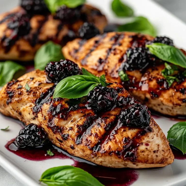 Blackberry balsamic chicken is a dish that captivates both the eyes and the palate. Combining the lean protein of chicken with the tart sweetness of fresh blackberries and the tangy richness of balsamic vinegar creates a symphony of flavors that is both uplifting and satisfying. The allure of this dish lies in its balance between sweet and savory elements, making it ideal for a variety of occasions, from casual weeknight dinners to festive gatherings. Each bite is a celebration of taste, offering a delightful interplay of textures and flavors that truly elevate your meal.