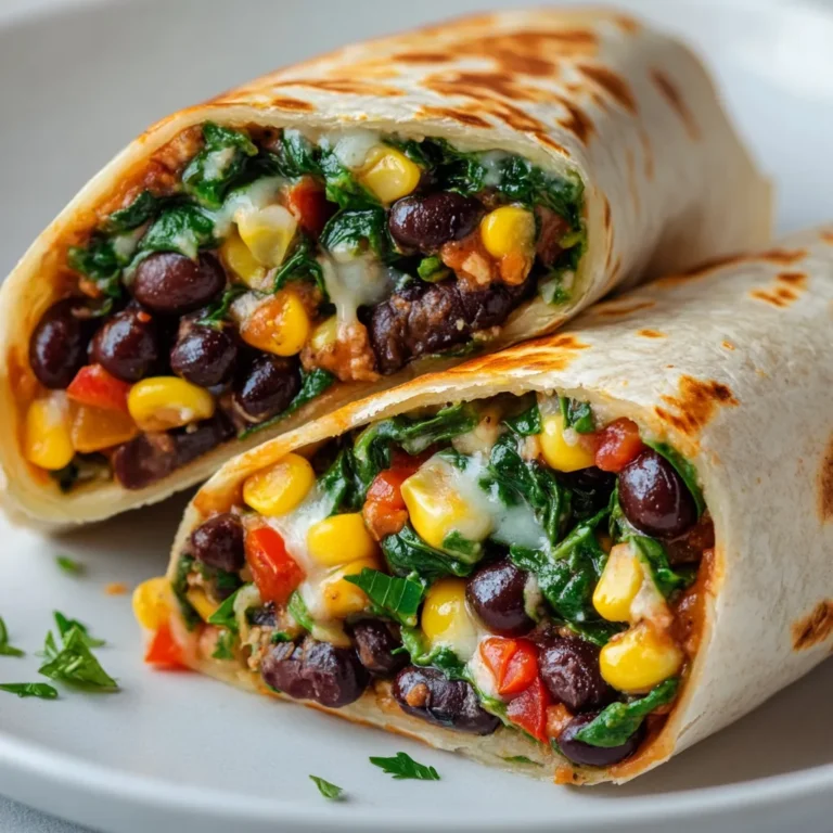 Understanding the joy of quick and nutritious meals can elevate our culinary experiences. Savory Black Bean and Spinach Burritos are perfect for those busy days when you crave something satisfying yet wholesome. These delightful burritos offer a combination of nutritious ingredients that are not only filling but also bursting with flavor. Whether you're serving them as a quick weeknight dinner, a satisfying lunch, or an energetic breakfast, these burritos will surely please everyone at your table.