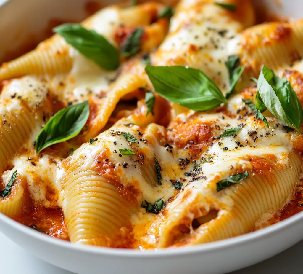 Welcome to the delightful world of Italian cuisine, where each dish tells a story of tradition, warmth, and comfort. One such dish that embodies these elements beautifully is Ricotta Stuffed Shells. This irresistible recipe combines creamy ricotta cheese, vibrant fresh spinach, and rich marinara sauce into a satisfying meal that is perfect for family gatherings or cozy weeknight dinners. The layers of flavors create a culinary experience that warms the heart and satisfies the palate, making each bite a taste of home.