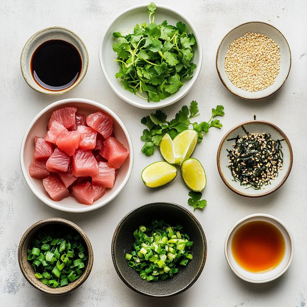 Exploring the world of sushi-inspired dishes can be thrilling, especially when it involves fresh ingredients and vibrant flavors. Spicy Tuna and Avocado Towers combine the best elements of sushi into an elegant appetizer that is not only visually stunning but also packed with taste. The layers of creamy avocado paired with zesty, spicy tuna create a delightful experience that dances on your palate. Each bite is a journey through contrasting textures—smooth, creamy avocado meets the firm, meaty bite of sushi-grade tuna.