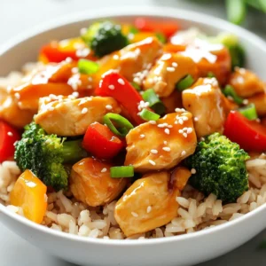 Citrus-infused flavors have a magical ability to brighten up any meal, and this Citrus-Infused Chicken Delight is no exception. The zesty notes of orange not only complement the succulent chicken but also add a layer of freshness that is perfect for a dinner that aims to impress. This dish transforms simple chicken breast into a colorful medley that dazzles the palate while providing essential nutrients.