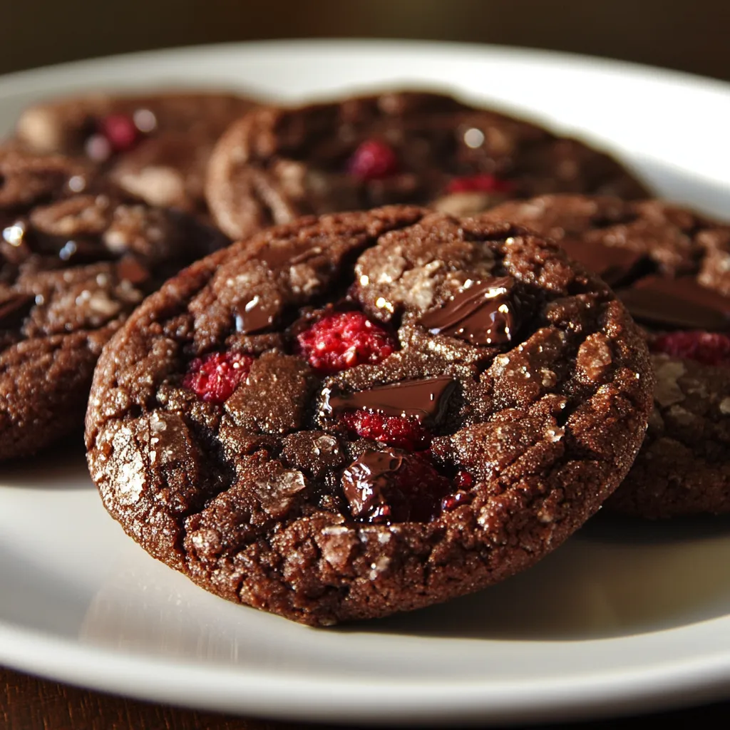 The union of dark chocolate and fresh raspberries creates a divine treat that is both indulgent and sophisticated. Decadent Dark Chocolate Raspberry Cookies are a perfect blend of rich flavors and textures, making them ideal for any occasion. Whether you're hosting a gathering or simply looking to satisfy your sweet tooth, these cookies deliver an exquisite balance of sweetness and fruitiness that captivates the taste buds.