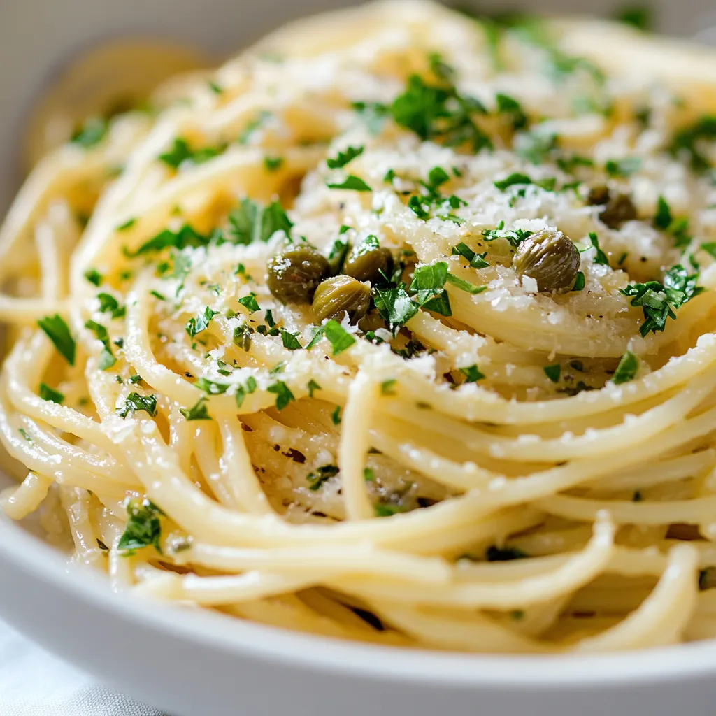 Exploring the perfect combination of tangy and savory flavors, Lemon Caper Pasta Delight is a dish that brings the freshness of lemon and the salinity of capers to the forefront. This recipe encapsulates simplicity while delivering a delightful culinary experience, making it ideal for both busy weeknights and special occasions. The vibrant flavors of the lemon and capers combined with the rich, creamy texture of Parmesan cheese create a well-rounded dish that is both easy to prepare and deeply satisfying.