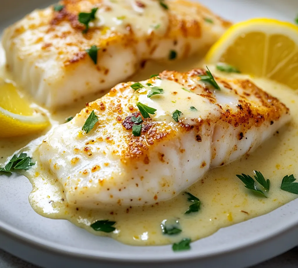 The delightful combination of flavors in this Baked Cod in Creamy Coconut Lemon Sauce will undoubtedly impress your family and guests. With its creamy texture and zesty notes, this dish presents an elevated meal that remains quick and easy to prepare. Cod is a firm and flaky fish that serves as an excellent base for the rich coconut sauce. The infusion of lemon not only brightens the overall flavor but also complements the gentle sweetness of the coconut milk.