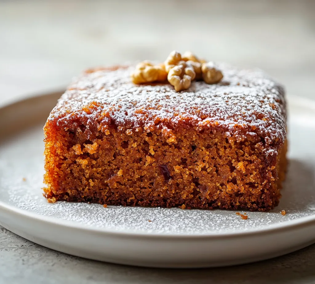 Delve into the world of baking with this Carrot and Date Delight Cake, a delightful creation that blends the natural sweetness of Medjool dates with the earthy flavor of finely grated carrots. This moist cake is rich in flavor, attributed not only to the sweet ingredients but also to the warm spices like cinnamon and nutmeg that infuse every bite.