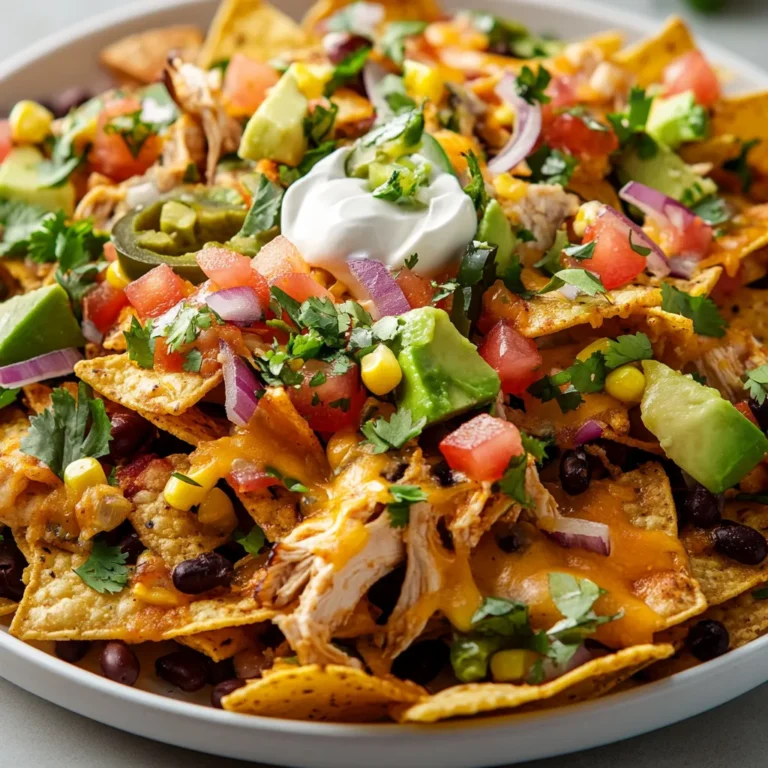 A warm plate of cheesy nachos can be a delight, especially when topped with succulent chicken and fresh ingredients. This Ultimate Baked Chicken Nachos recipe transforms simple components into a mouthwatering dish that's perfect for gatherings or a cozy night in. With the bold flavors and textures, these nachos promise to satisfy your cravings. They make a fantastic appetizer for game day events or a movie night at home, providing a delightful balance of crunch, creaminess, and comfort.