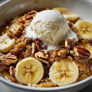 Southern Banana Cobbler Delight is a sweet, comforting dessert that captures the essence of Southern home cooking. This dish embodies the warmth and hospitality that defines Southern cuisine, making it perfect for family gatherings, picnics, or casual get-togethers with friends. What sets this cobbler apart is its delightful combination of ripe bananas and warm spices, which creates not just flavor, but also a texture that is both light and satisfying.