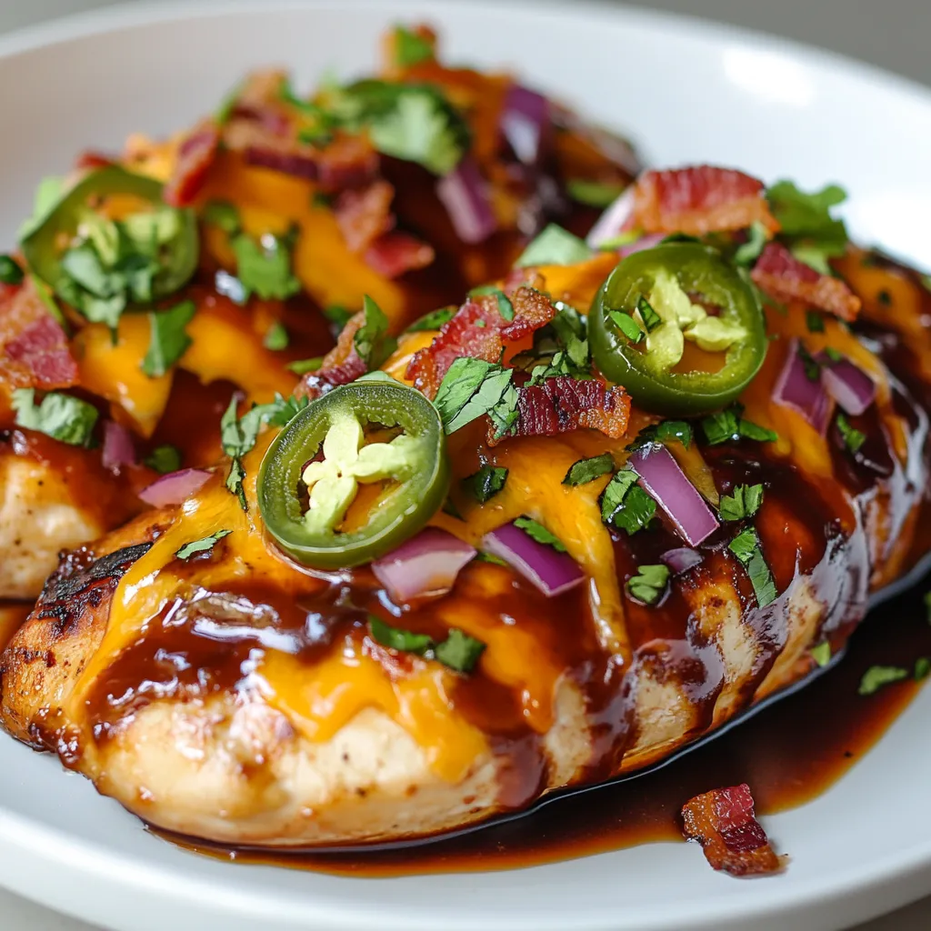 Explore the delightful layers of flavor in Baked Cowboy Chicken Delight, a dish that combines juicy chicken, smoky bacon, zesty jalapeños, and melted cheddar cheese. Each bite is a celebration of textures and tastes, making this recipe not just a meal but an experience. With its inviting aroma and colorful presentation, Baked Cowboy Chicken Delight is bound to tantalize taste buds and create a welcoming atmosphere at the dinner table.