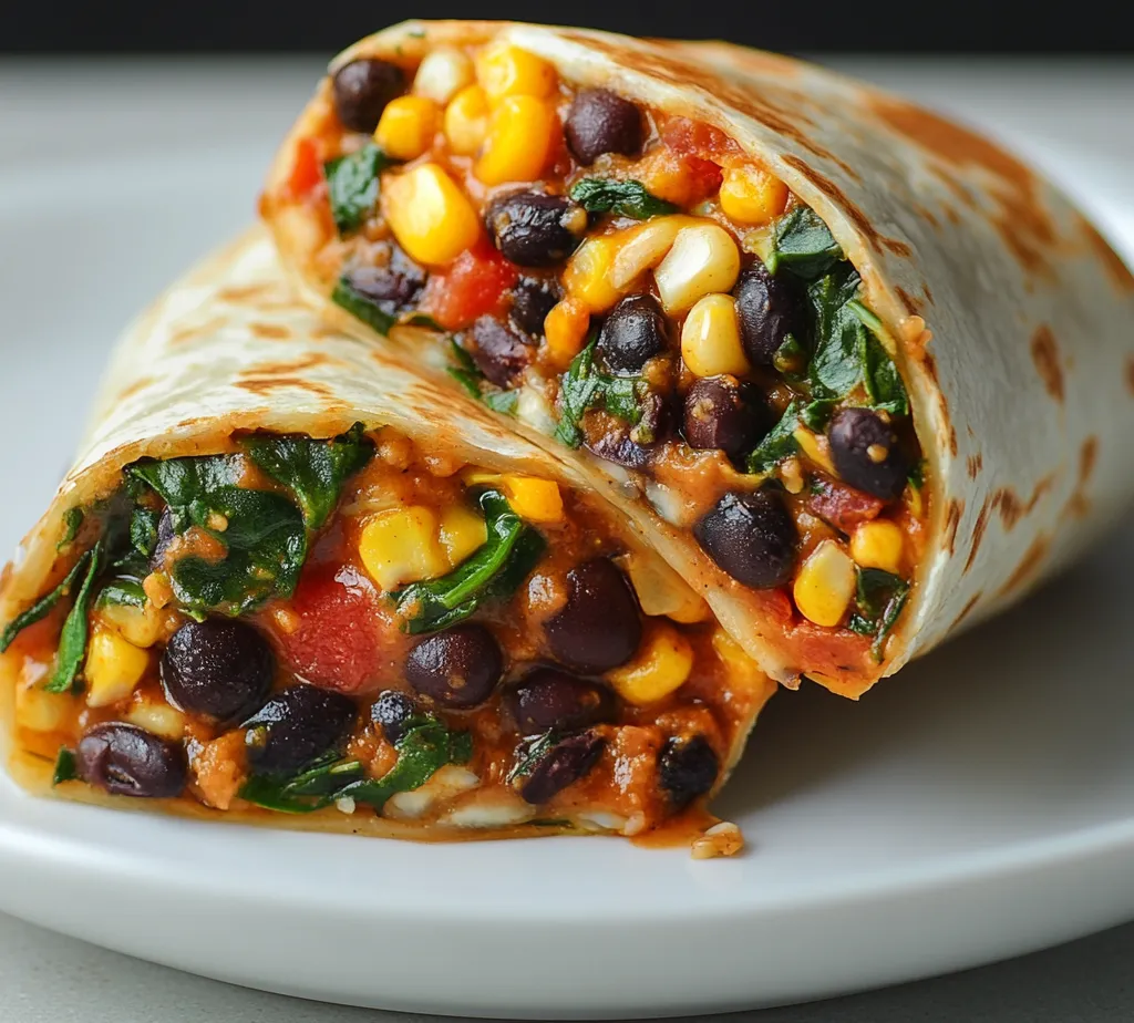 Understanding the joy of quick and nutritious meals can elevate our culinary experiences. Savory Black Bean and Spinach Burritos are perfect for those busy days when you crave something satisfying yet wholesome. These delightful burritos offer a combination of nutritious ingredients that are not only filling but also bursting with flavor. Whether you're serving them as a quick weeknight dinner, a satisfying lunch, or an energetic breakfast, these burritos will surely please everyone at your table.