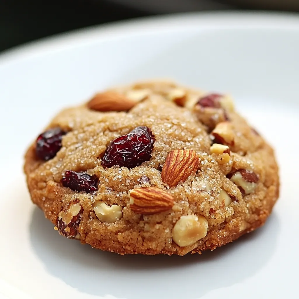 The Healthy Morning Delight Cookies Recipe is a great way to start the day with a nutritious and delicious breakfast or snack. These cookies are packed with wholesome ingredients that provide energy and help kick-start the metabolism. A healthy breakfast is essential for providing the body with the necessary nutrients to function properly, and these cookies are a perfect option for a quick and easy meal. Not specified in the recipe is the exact origin of this recipe, but it is clear that the combination of oats, nuts, and dried fruits makes for a tasty and wholesome treat.