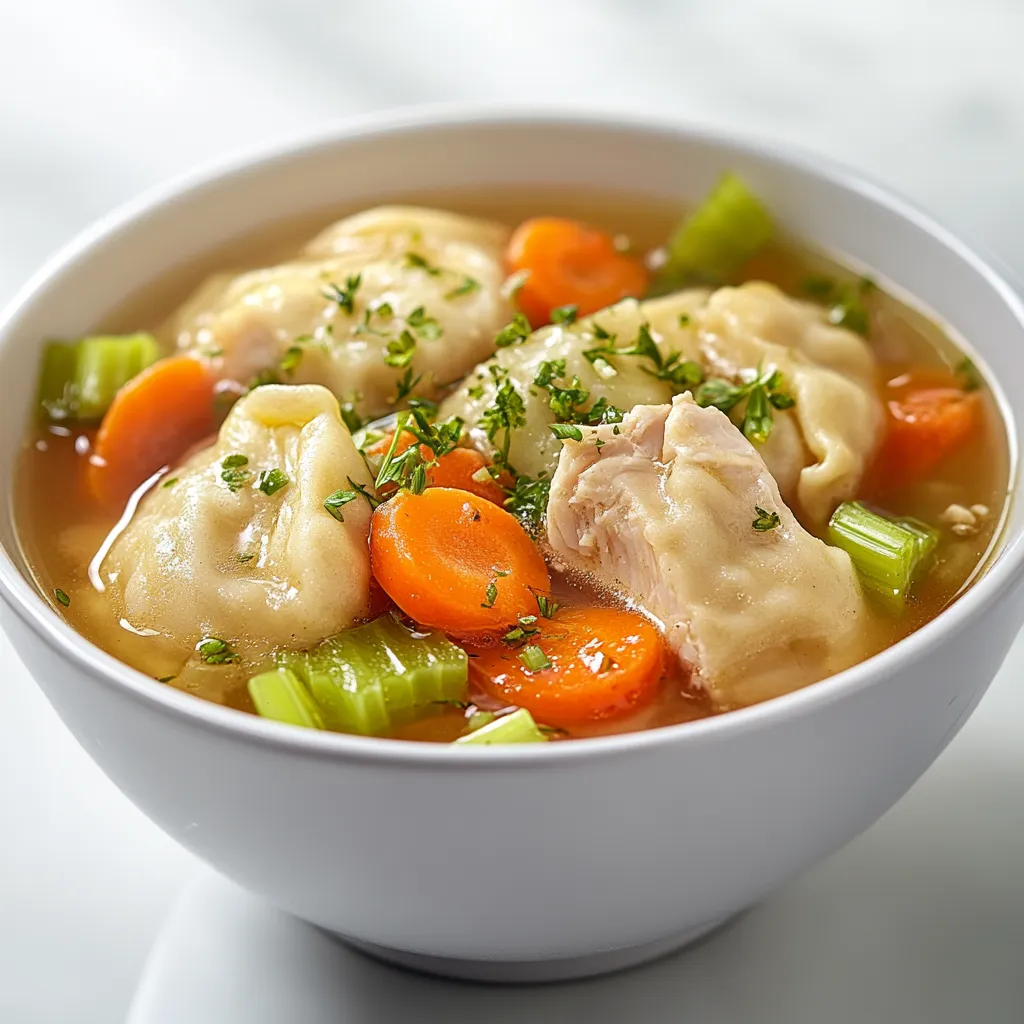 This recipe article provides a detailed guide to preparing a comforting and satisfying dish, perfect for a chilly evening. The Chicken Dumpling Delight recipe serves 6 people and can be prepared in under an hour. It is a hearty and satisfying dish that combines the flavors of chicken, vegetables, and dumplings, making it an ideal option for a family dinner. The comfort food nature of this dish makes it suitable for casual gatherings or cozy nights in, but its elegance also lends itself well to more formal occasions when a warm, inviting meal is desired.