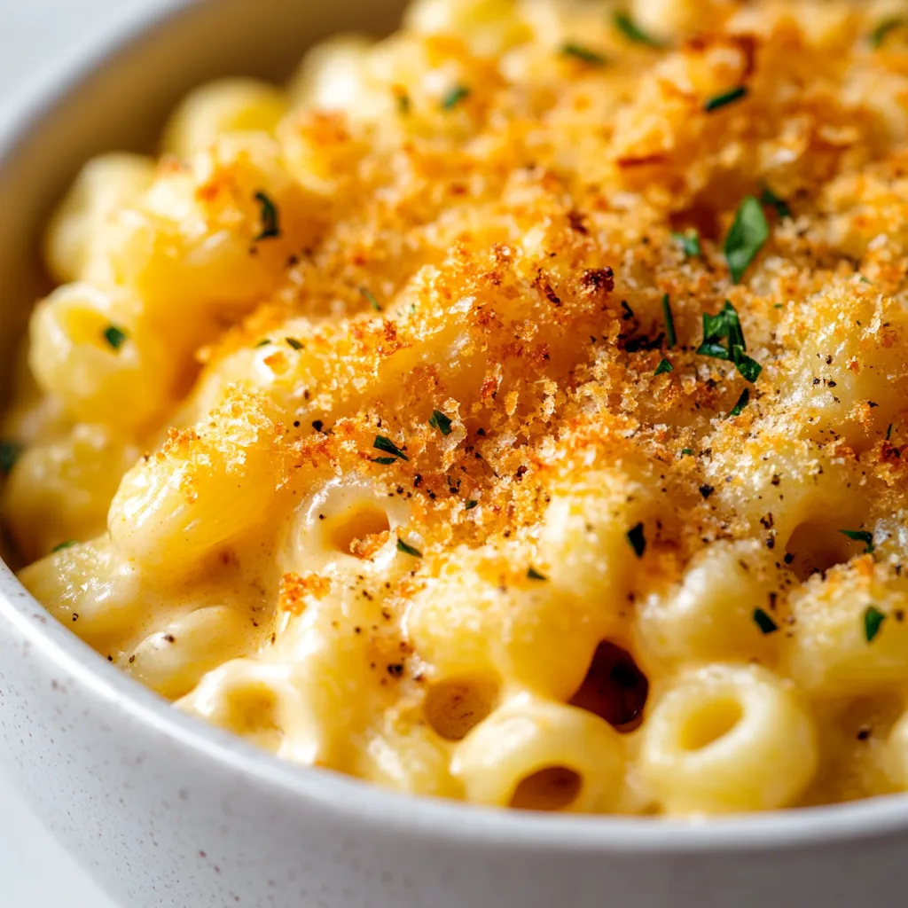 Vegan mac and cheese is a popular plant-based alternative to the classic comfort food dish, offering a creamy and satisfying experience without the need for animal products. This recipe, Vegan Mac and Cheese Bliss, is designed to deliver a rich, cheesy flavor profile that is both vegan-friendly and accessible to a wide range of culinary skill levels. The combination of non-dairy milk, dairy-free cheese, and nutritional yeast creates a compelling flavor and texture that closely mimics traditional macaroni and cheese. When to serve this dish is not specified in the recipe, but it can be enjoyed on various occasions, such as weeknight meals or special gatherings, due to its comforting and satisfying nature.