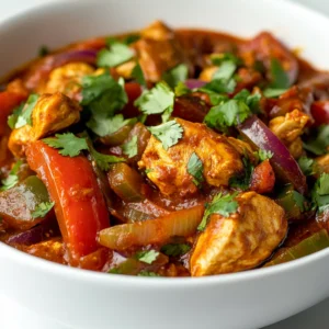 The Chicken Jalfrezi recipe is a quick and delicious dish that can be prepared in just 30 minutes. This recipe is perfect for those who want to cook a mouth-watering meal without spending too much time in the kitchen. It is a popular Indian dish known for its spicy and flavorful sauce, making it a great option for those who want to try something new and exciting. The dish is typically served over basmati rice or with naan bread, but the specific serving suggestions are flexible and can be adjusted according to personal preferences. Not specified in the recipe is when this dish is best served, but given its spicy and flavorful nature, it could be suitable for a variety of occasions.