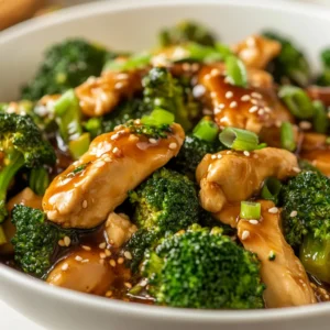 To cook a delicious and healthy meal, it is essential to have a recipe that combines the best ingredients with simple steps. The Chinese Chicken Broccoli Delight Recipe is a great option for those looking for a tasty and quick meal. This recipe is perfect for a weeknight dinner or a special occasion. The dish offers a delightful combination of chicken, broccoli, and a variety of spices and sauces, making it a great choice for those who love Chinese cuisine. As for the taste, it is a balance of savory, sweet, and slightly spicy flavors, which are typical of Chinese stir-fry dishes. The recipe is best served immediately, garnished with green onions, and can be accompanied by steamed rice or noodles for a complete meal.