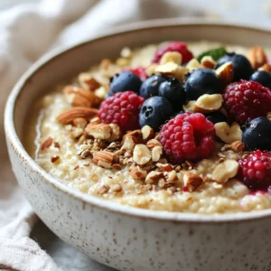 The concept of a healthy breakfast is often emphasized, and one dish that embodies this idea is the millet breakfast porridge. This article delves into the world of millet, exploring its nutritional benefits and how it can be transformed into a delicious and nourishing start to the day. The millet breakfast porridge is a perfect example of a meal that combines taste and nutrition, making it an excellent choice for individuals looking to start their day on a positive note. Not specified in the recipe is the specific time of day or occasion when this dish is best served, but it can be safely assumed that it is suitable for any time a nutritious breakfast is desired. The taste of the millet breakfast porridge is a delicate balance of the natural flavors of the millet, the sweetness of the honey or maple syrup, and the freshness of the added fruits, making it a truly delicious and satisfying meal.