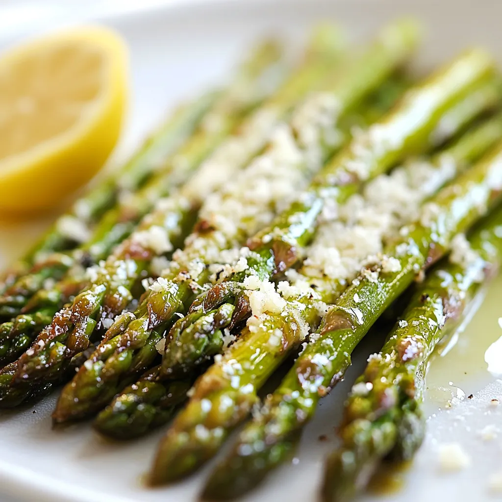 The Quick Asparagus Delight Recipe is a straightforward and flavorful asparagus dish that serves as an excellent option for those seeking a quick and easy side dish. It boasts a simple preparation process and requires minimal ingredients, making it an ideal choice for health-conscious individuals and busy home cooks alike. The dish is perfect for a quick and easy side dish or snack, as it can be prepared and cooked within a short time frame, making it suitable for various meals and gatherings. Not specified in the recipe is the specific occasion or time of year this dish is most commonly served, but its versatility suggests it can be enjoyed at any time.