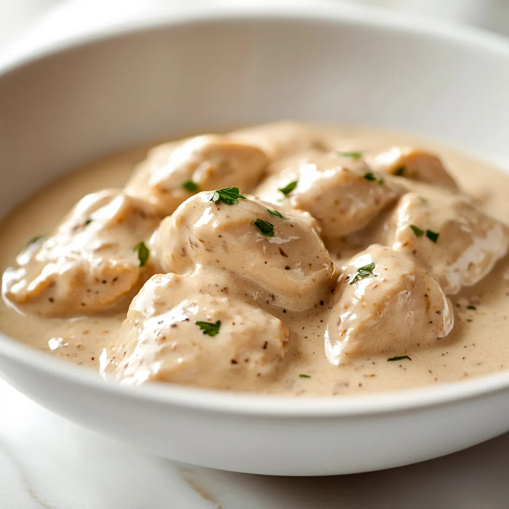 The Creamy Chicken and Gravy Delight Recipe is a dish that embodies the concept of comfort food, providing a sense of warmth and solace with its tender chicken pieces smothered in a rich and creamy gravy. This recipe is perfect for a weeknight dinner or a special occasion, offering a savory and satisfying experience. Comfort food plays a significant role in many cuisines, and this recipe draws inspiration from classic comfort food dishes, combining the richness of chicken and gravy with the simplicity of a weeknight dinner.