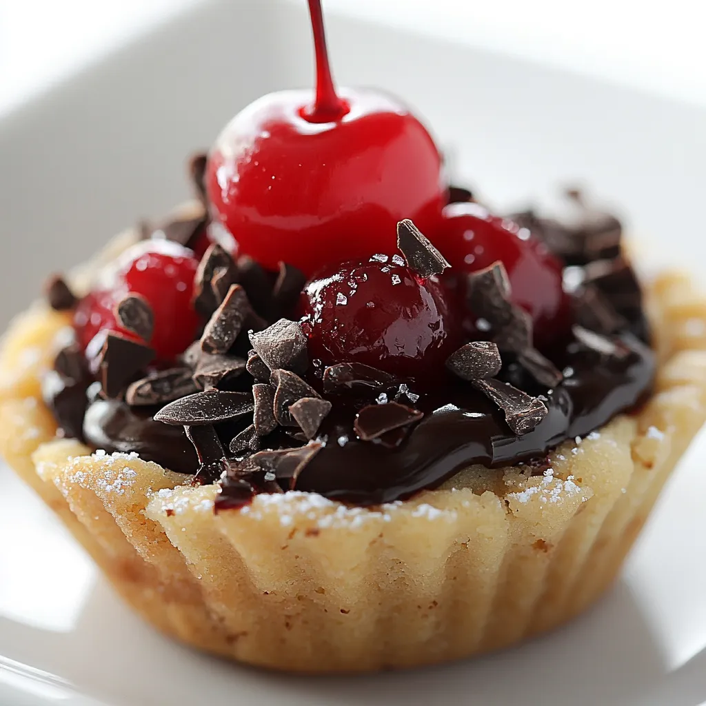 The Delicious Chocolate Covered Cherry Sugar Cookie Cups Recipe is a mouth-watering treat that combines the sweetness of sugar cookies, the tanginess of cherries, and the richness of chocolate. This combination is a classic one, and the recipe puts a unique twist on it by creating bite-sized cookie cups. The taste of these cookie cups is a perfect balance of sweet and tangy, with the crunch of the sugar cookies and the smoothness of the chocolate.