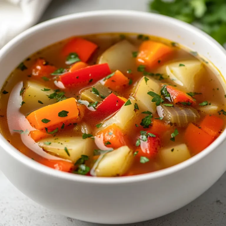 This recipe article discusses the Hearty Vegetable Soup Delight, a nutritious and delicious meal option for any occasion. The soup combines fresh vegetables, herbs, and flavorful broth, making it a perfect choice for those seeking a healthy and tasty meal. The Hearty Vegetable Soup Delight is ideal for serving at various gatherings, special events, or even as a comforting meal on a chilly day. When to serve this dish is not limited to specific occasions, as it can be enjoyed at any time of the year.