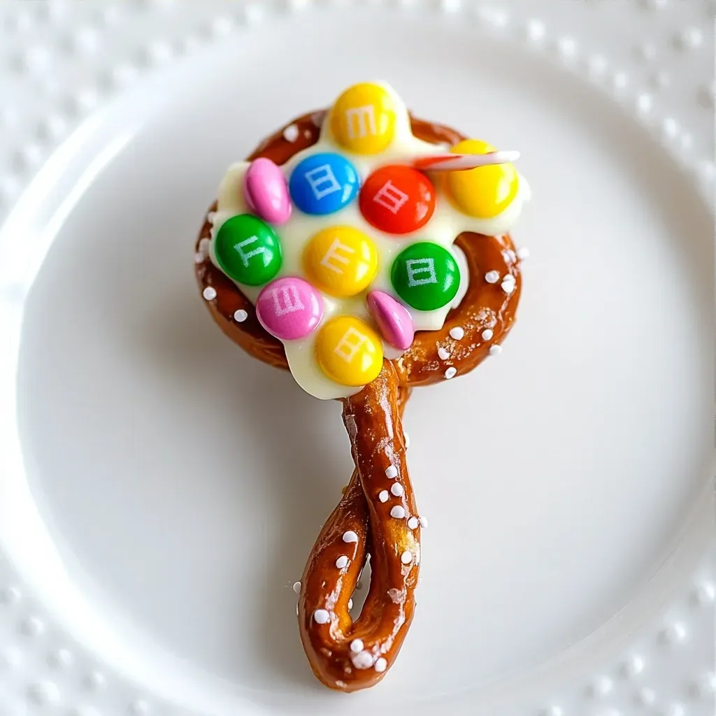 The M&M flower pretzels recipe is a delightful and colorful treat that can be enjoyed on any occasion. These sweet and salty pretzels are perfect for serving at parties, gatherings, or as a simple snack. The combination of crunchy pretzels, melted white chocolate, and vibrant M&M's creates a delicious flavor and texture experience. Not specified in the recipe is the ideal time to serve these treats, but they can be enjoyed at any time of the day. The M&M flower pretzels are also customizable with fresh edible flowers or sprinkles, making them a great option for special occasions or as a fun activity for kids.