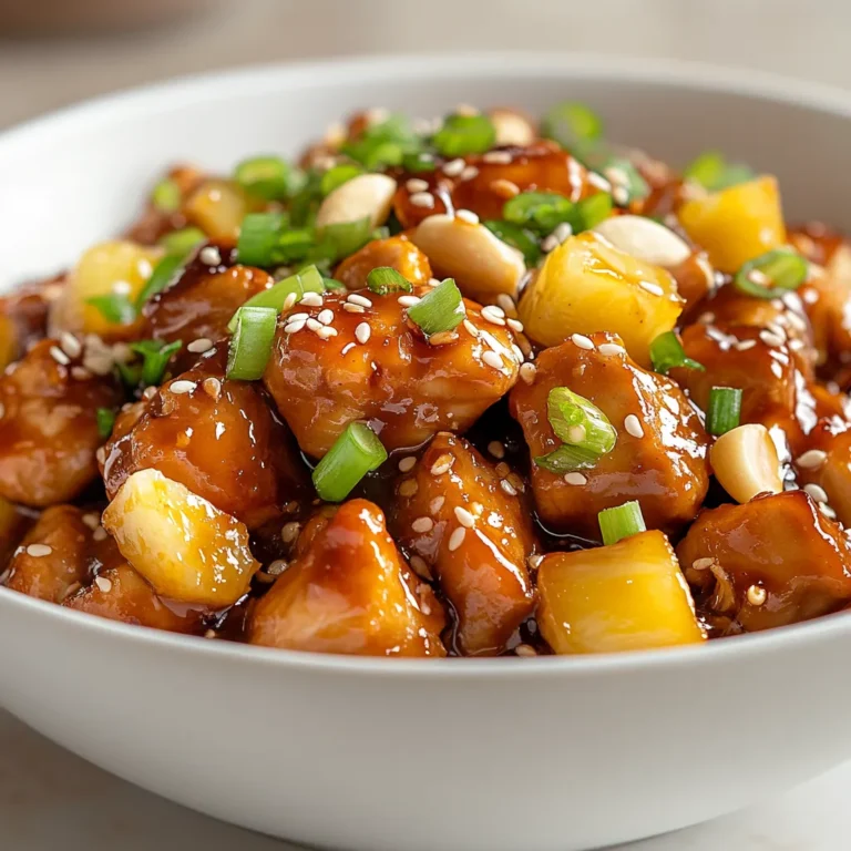 Hawaiian Chicken Delight is a dish that embodies the tropical flavors of Hawaii, offering a delicious and easy-to-make recipe perfect for a quick meal. This recipe is designed to be ready in just 30 minutes, making it an ideal option for those seeking a flavorful meal without extensive preparation time. The combination of sweet, savory, and spicy flavors creates a unique taste experience that is sure to delight. Not specified in the recipe is when to serve this dish, but given its quick preparation time, it's suitable for a variety of occasions, from weeknight dinners to casual gatherings.