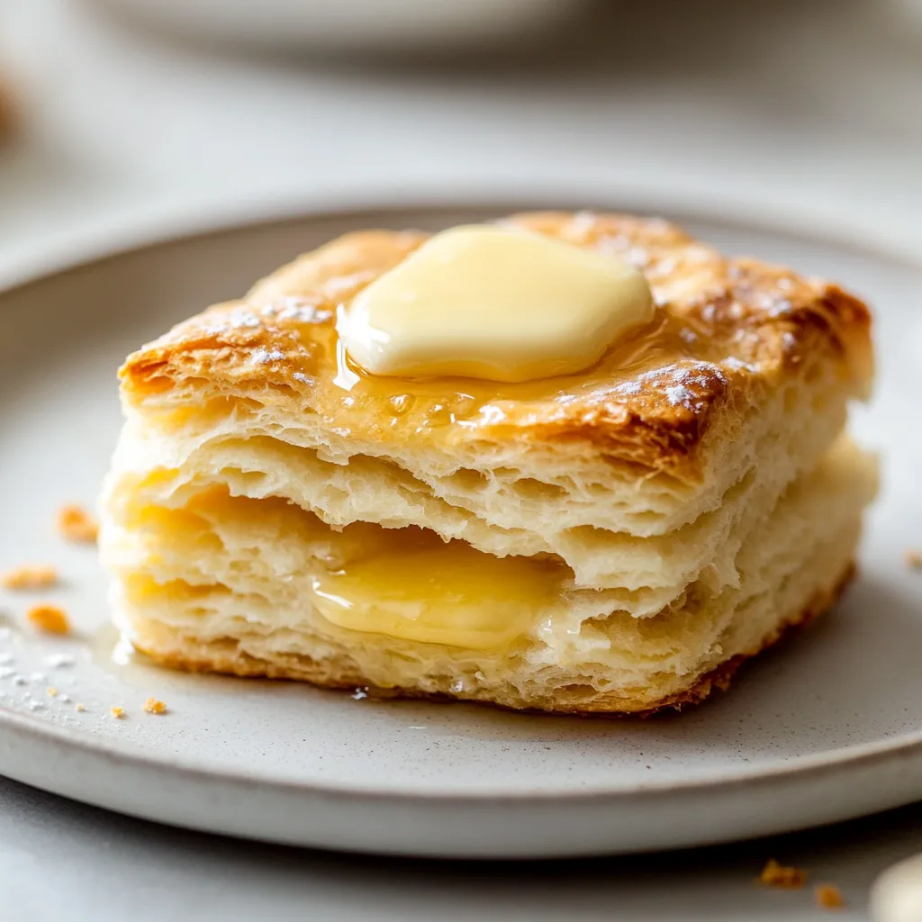 The Delicious Buttery Flaky Biscuits Recipe is a classic baking recipe that yields tender, flaky, and deliciously buttery biscuits. These biscuits are perfect for serving as a side dish, especially during breakfast or brunch. They can be paired with a variety of foods such as jams, honey, eggs, or even used as a base for breakfast sandwiches. Not specified in the recipe is the ideal time to serve these biscuits, but they are typically best served warm, fresh out of the oven.