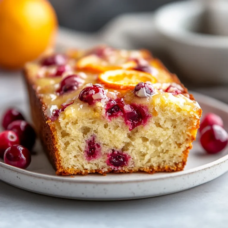 The Cranberry Orange Bliss recipe is a delightful combination of cranberries and orange zest, creating a moist and flavorful bread perfect for a delicious breakfast or snack. The orange glaze adds a sweet and tangy touch, making this recipe a great choice for those looking to try something new and exciting. Not specified in the recipe is the origin or inspiration behind this unique flavor combination, but it's clear that the blend of cranberries and orange zest is a winning one. The recipe's introduction highlights the bread's suitability for breakfast or snack, implying that it's a versatile treat that can be enjoyed at various times of the day.