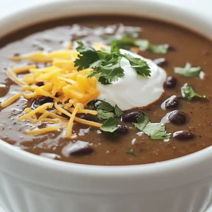 Black bean soup is a popular and flavorful dish that can be enjoyed on various occasions, including weeknights and special events. This recipe provides a simple and delicious way to prepare black bean soup. The rich and comforting nature of the soup makes it an ideal option for those looking for a hearty and satisfying meal. Not specified in the recipe is the exact origin of the dish, but its popularity can be attributed to its ease of preparation and the blend of flavors it offers.