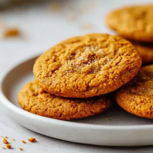 Pumpkin cookies are a delicious and healthy treat that can be enjoyed as a snack or dessert. They are made with wholesome ingredients and are perfect for those looking for a sweet treat that is also nutritious. The taste of pumpkin cookies is a combination of sweet and spicy, with the warmth of cinnamon and nutmeg complementing the richness of the pumpkin puree. Not specified in the recipe is when these cookies are best served, but they can be enjoyed at any time of the year, especially during the fall season when pumpkins are in abundance.