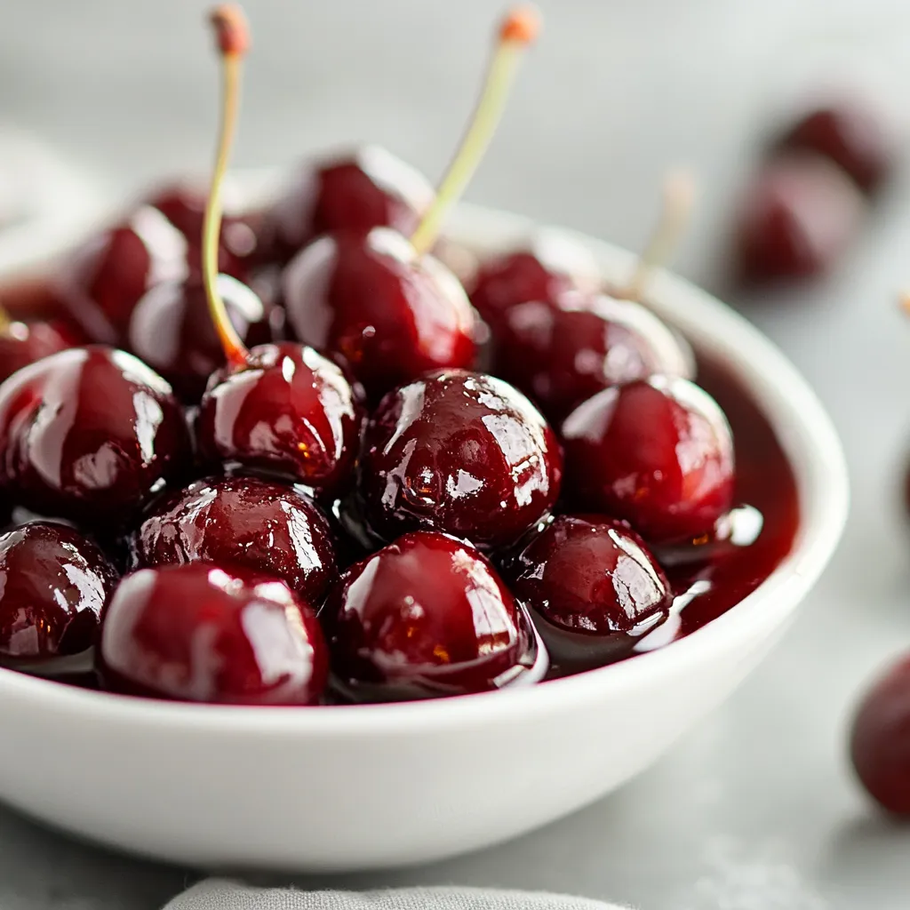 The Bourbon Soaked Cherry Delights Recipe is a unique and flavorful treat that combines the sweetness of cherries with the richness of bourbon whiskey. This recipe is perfect for those looking to add a twist to their desserts or cocktails. The infusion of cherries in bourbon whiskey creates a delicious and potent flavor that can be used in various ways, from desserts to cocktails. When to serve is not specified in the recipe, but it can be assumed that these delights can be served on special occasions or as a special treat.